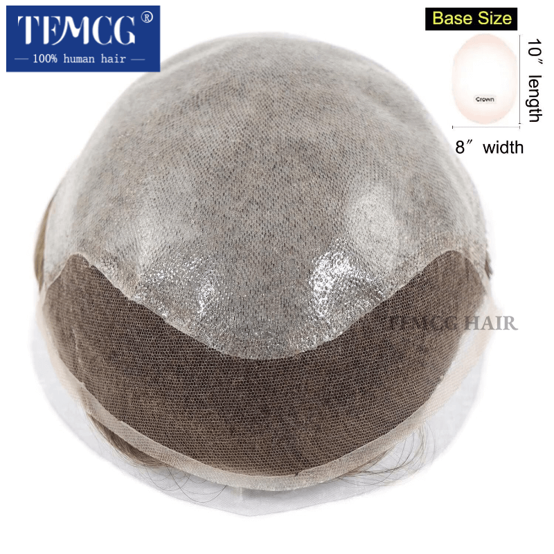 8x10 BIO Swiss Lace With PU Ba - Human Hair Wigs ulasan dan harga