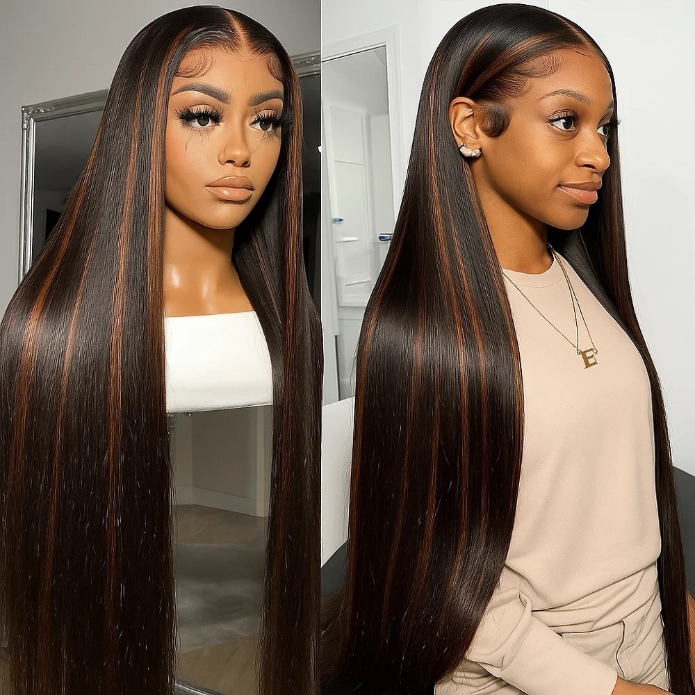 200 Density FB/30 Highlight Co - Lace Front Wigs ulasan dan harga