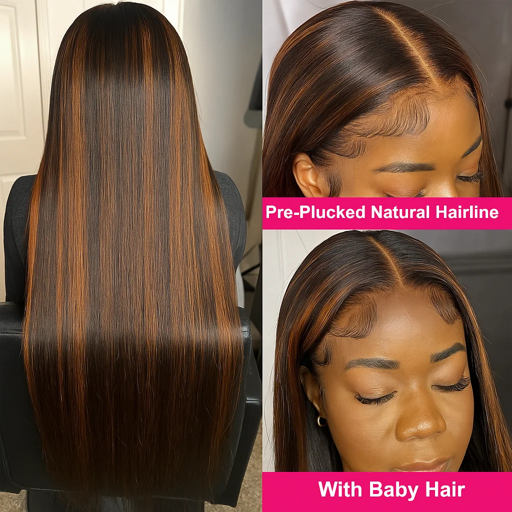 200 Density FB/30 Highlight Co - Lace Front Wigs ulasan dan harga