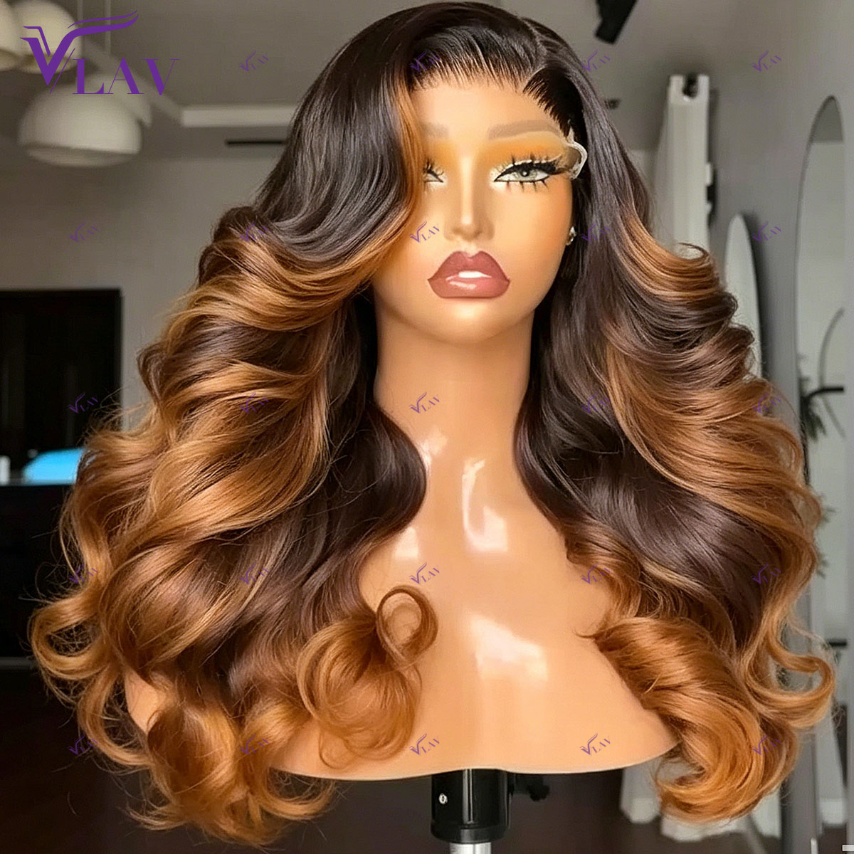 Highlight 13×4/360 Lace PrePlu - Glueless Wear And Go Human Hair Wig ulasan dan harga