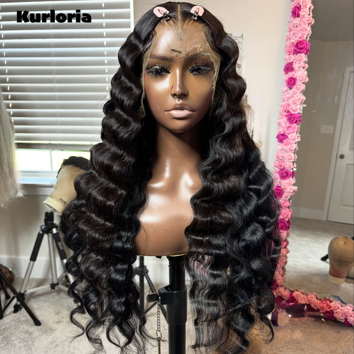 450 Density Deep Wave Wig 13x4 - Glueless Wear And Go Human Hair Wig ulasan dan harga