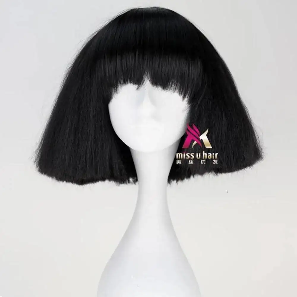 Black Lady Gaga Wig Blonde Whi - Synthetic Wigs ulasan dan harga